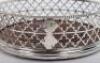 A pair of George III silver coasters, Thomas & William Chawner, London 1768 - 3