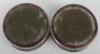 A pair of George III silver coasters, Thomas & William Chawner, London 1768 - 6