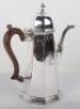 A rare George I silver coffee pot, Thomas Parr I, London 1719 - 3