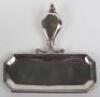 A George I silver snuffer stand, London 1721