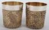 A pair of Stuart Devlin beakers, 1978 - 2