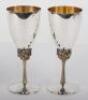 A pair of Stuart Devlin goblets, 1977