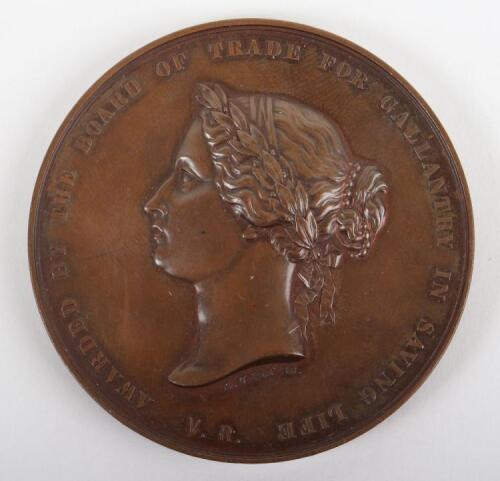 Victorian Board of Trade Medal for Gallantry in Saving Life at Sea, The Resolution 16th December 1858