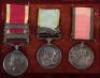 Victorian 2nd China War and Crimea Campaign Medal Group of Three 2nd Battalion the 1st Royal Regiment