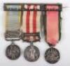 Victorian Crimea and Indian Mutiny Miniature Medal Group of Three