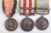 Victorian Crimea and Indian Mutiny Miniature Medal Group of Three - 3