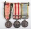 Victorian Crimea and Indian Mutiny Miniature Medal Group of Three - 4