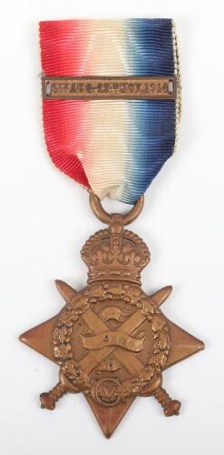 British 1914 Star East Kent Regiment