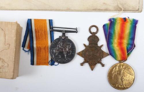 British 1914-15 Star Medal Trio Royal Navy