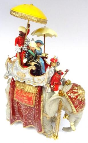 Britains set 8848 Lord and Lady Curzon on State Elephant