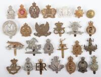 26x British Yeomanry Regiments Cap Badges