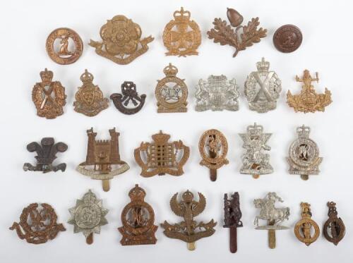 26x British Yeomanry Regiments Cap Badges