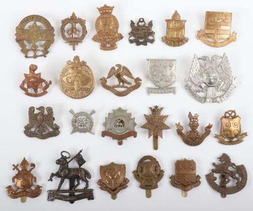 23x British Officer Training School (OTC) & Combined Cadet Force (C.C.F) Cap Badges