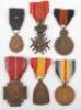 Selection of WW1 Belgium Medals