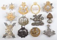 Grouping of British Officers Cap Badges