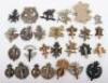 27x British Territorial Battalion Cap Badges - 2