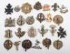 25x British Infantry Regiments Cap Badges - 2