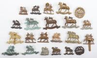 Good Grouping of Regimental Badges Relating to the Queens Royal West Surrey Regiment