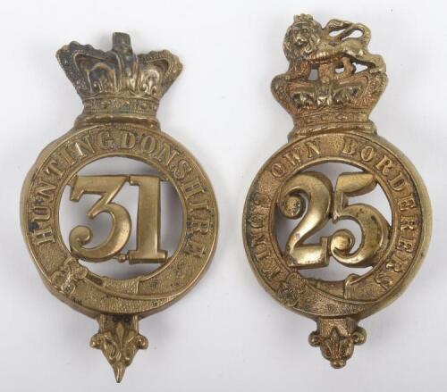 2x Pre-Territorial Victorian Glengarry Badges