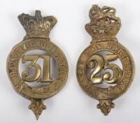 2x Pre-Territorial Victorian Glengarry Badges