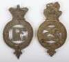 2x Pre-Territorial Victorian Glengarry Badges - 2