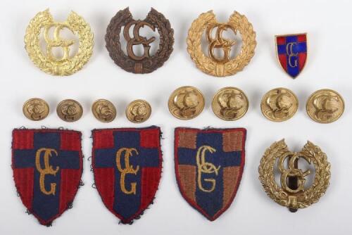 Grouping of Badges and Insignia of the Control Commission Germany