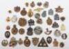 Good Mixed Lot of Home Front and Regimental Lapel Badges and Sweetheart Brooches - 2