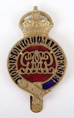 Rare Grenadier Guards George V Large Size Pagri Badge