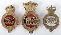 3x Grenadier Guards Pouch Belt Plates