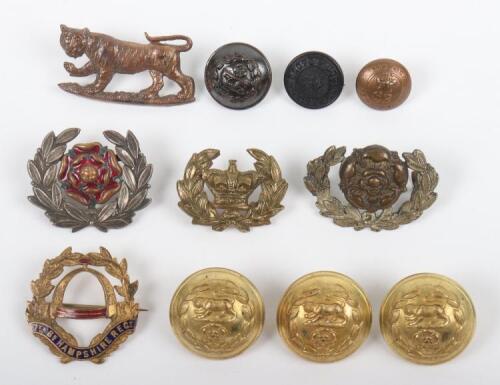 Small Grouping of Hampshire Regiment Items