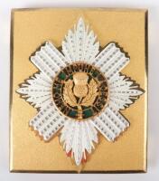 EIIR Scots Guards Officers Colour Belt Plate