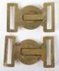2x Grenadier Guards Edward VIII Waist Belt Clasps - 2