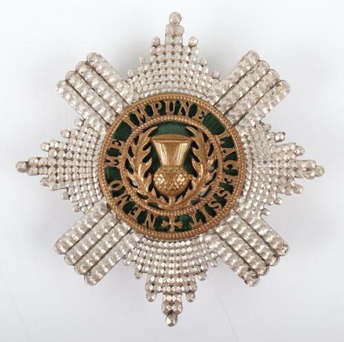 Fine Quality Scots Guards Pouch / Cross Belt Plate