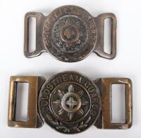 2x Coldstream Guards Waist Belt Clasps