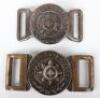 2x Coldstream Guards Waist Belt Clasps