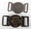 2x Coldstream Guards Waist Belt Clasps - 2