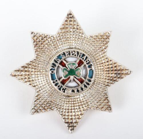 Irish Guards Officers Cap Star