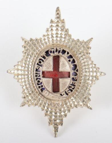 Sterling Silver Coldstream Guards Officers Cap Star