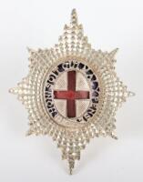 Sterling Silver Coldstream Guards Officers Cap Star