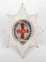 Hallmarked Silver Coldstream Guards Officers Cap Star