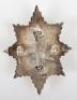 Hallmarked Silver Coldstream Guards Officers Cap Star - 2