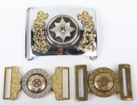 3x Irish Guards Waist Belt Clasps