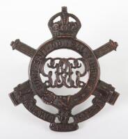 Rare WW1 Bronze OSD Guards Machine Gun Regiment Cap Badge