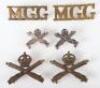 Selection of WW1 Machine Gun Corps Badges