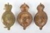 3x Guards Regiments Martingale / Horse Furniture Badges