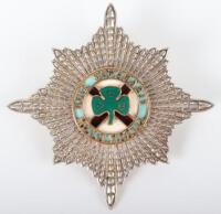 Irish Guards Pipe Majors Caubeen Headdress Badge