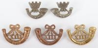 Selection of Somerset Light Infantry Collar Badges