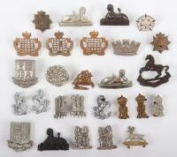 Quantity of Mixed British Regimental Collar Badges