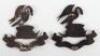 2x Liverpool Pals Cap / Collar Badges - 2