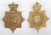 * 2x East Surrey Regiment Pouch Badges